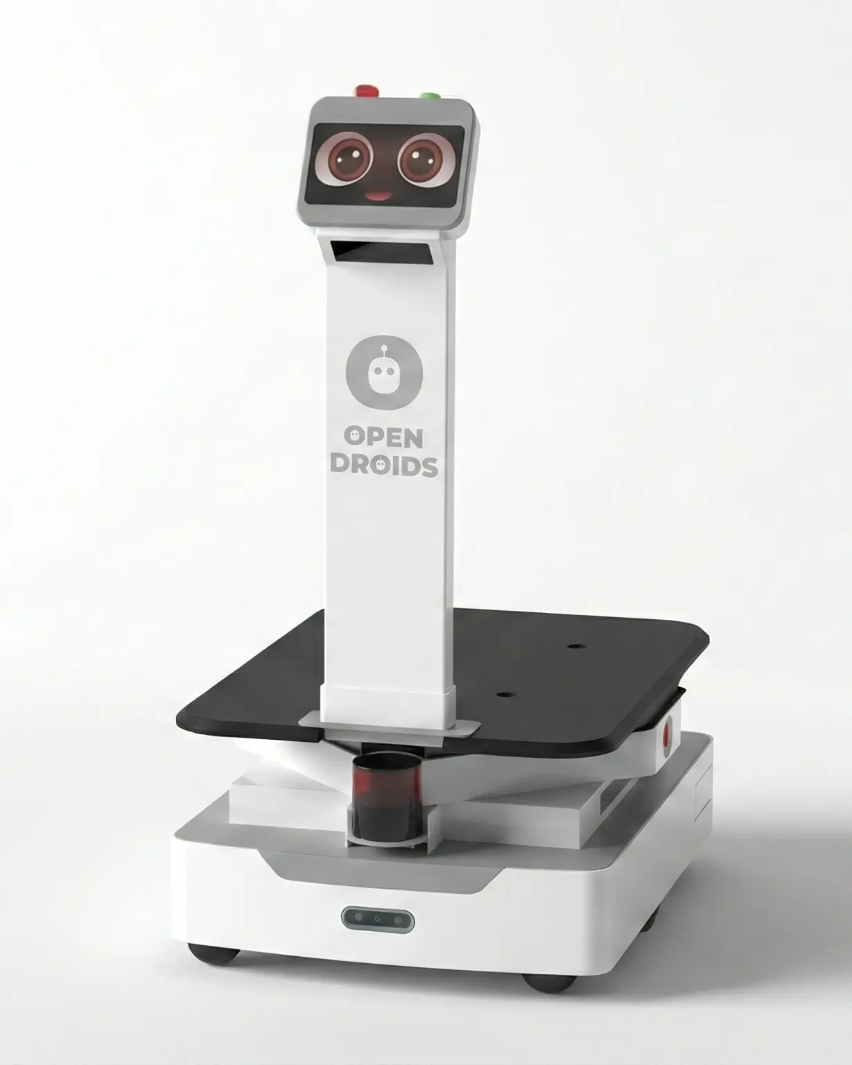 Modern warehouse with automation