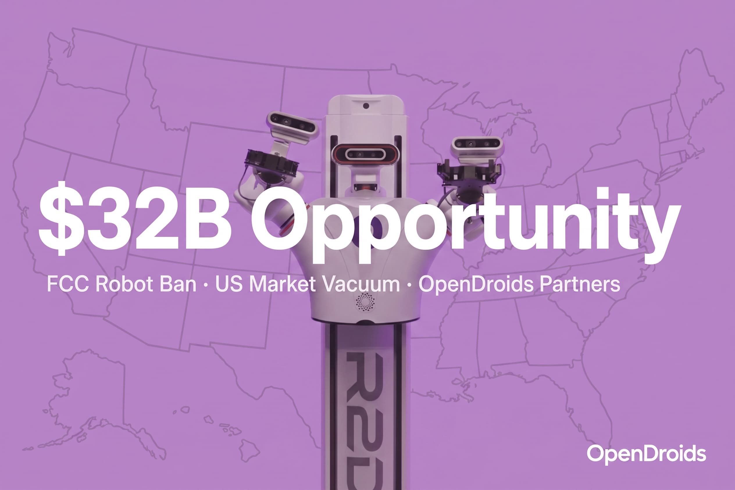 OpenDroids robotic arm — US manufacturing and assembly roadmap