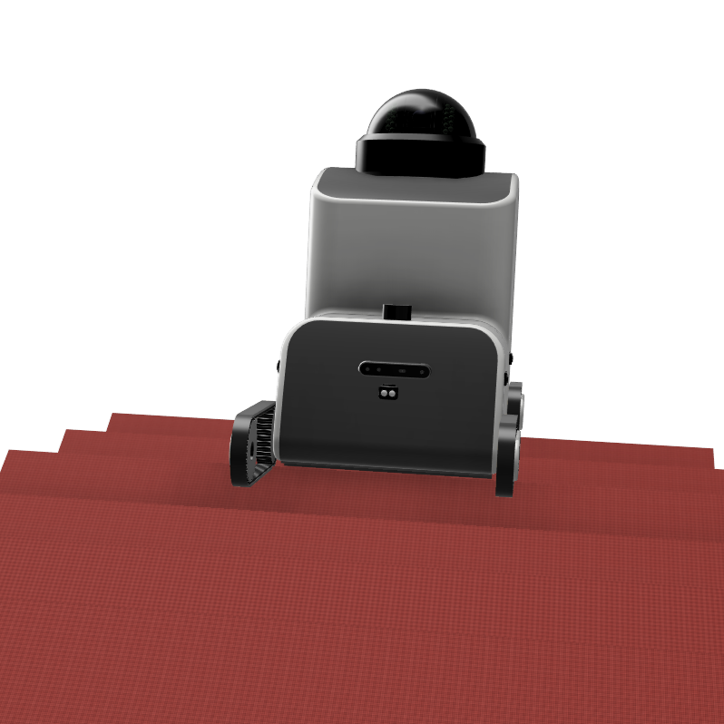 Vac Droid in warehouse